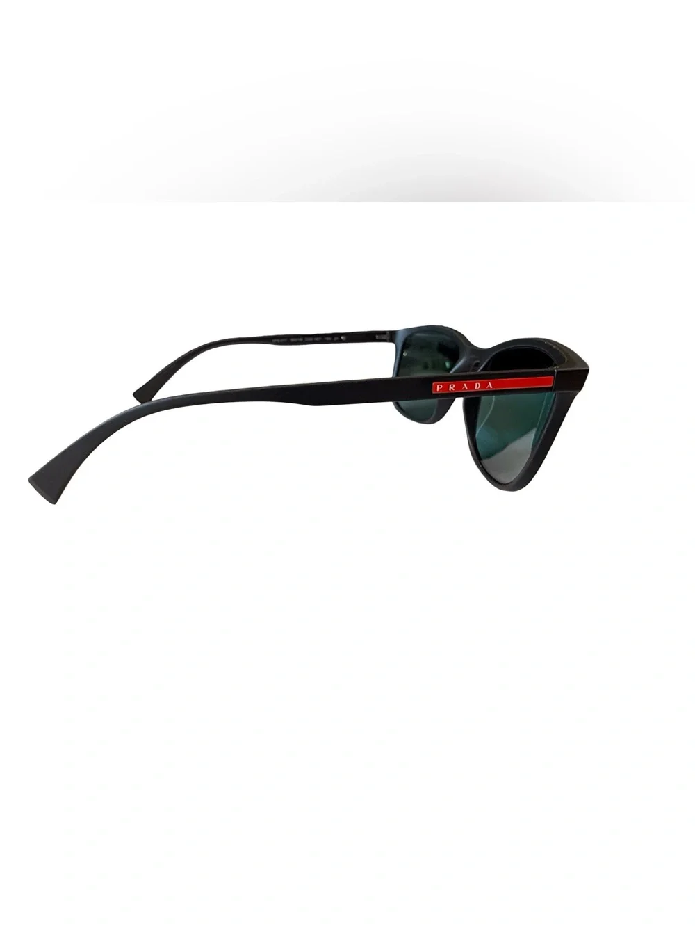Prada SPS 01T Sunglasses Matte Black Red Mirror Lenses 56-19 140 New in Box